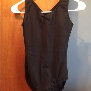 Eurotard black dance leotard